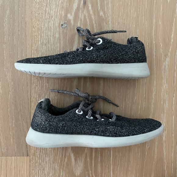Allbirds Women's Wool Runners in Natural Grey sz 8 - Picture 2 of 9